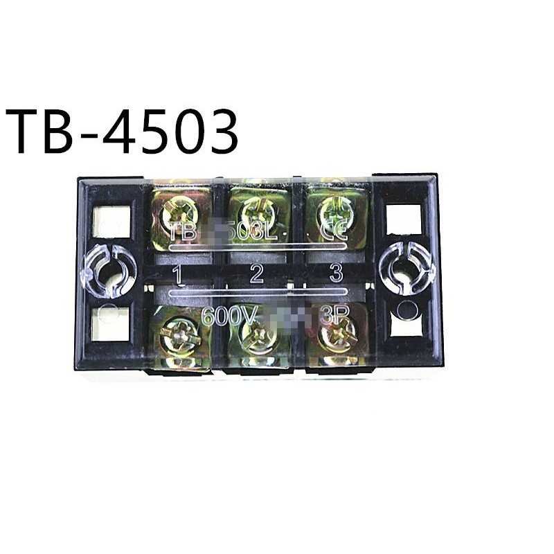 5pcs Terminal blocks TB-4503(45A 3P) Patch panel Wiring row