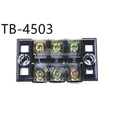 5pcs Terminal blocks TB-4503(45A 3P) Patch panel Wiring row