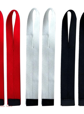 1Pair Gym Lifting Strap Fitness Cotton Wrist Wrap