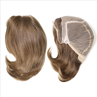Injection Silk Lace kosher top Jewish Wig Short and