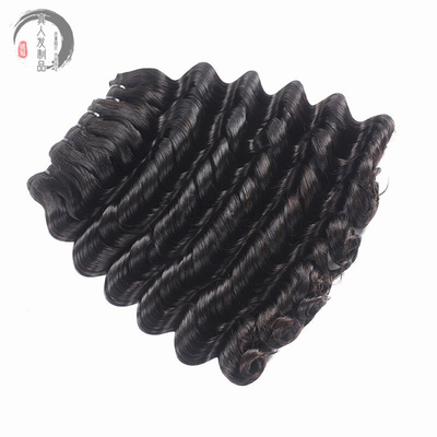 12A Brazilian Double Drawn Deep Bouncy Curls Funmi Hair