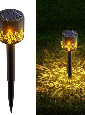 2 Pieces Spike Lights Sol Power Decoration Gden Lamps IP