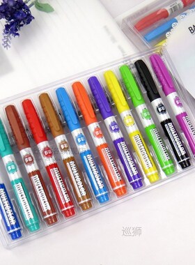 12pc Colorful whiteboard marker white board pen POP graffiti