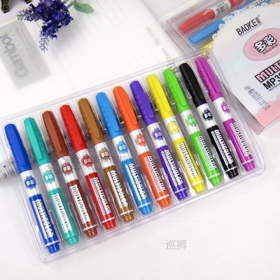 12pc Colorful whiteboard marker white board pen POP graffiti