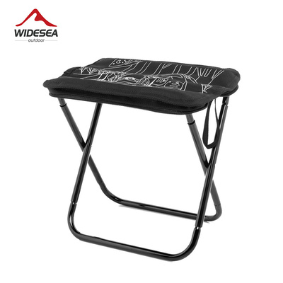 Widesea Camping Stool Foldable Chair Outdoor Fishing