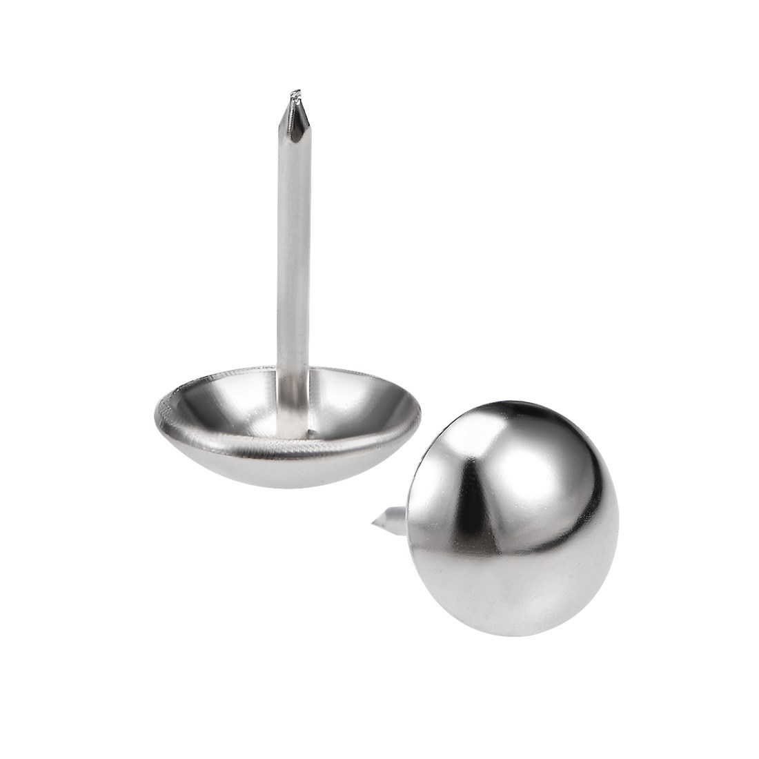 Upholstery Nails Tacks 11mm Head Dia Round Thumb Push Pins S