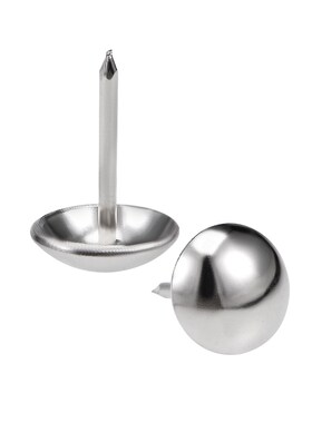 Upholstery Nails Tacks 11mm Head Dia Round Thumb Push Pins S