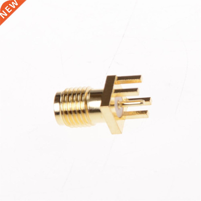 10PCS SMA female PCB Edge Mount RF Solder Adapters 0.062'