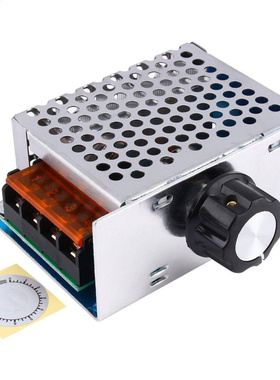 4000W AC 220V AC Regulator SCR Speed Controller Motor Regula