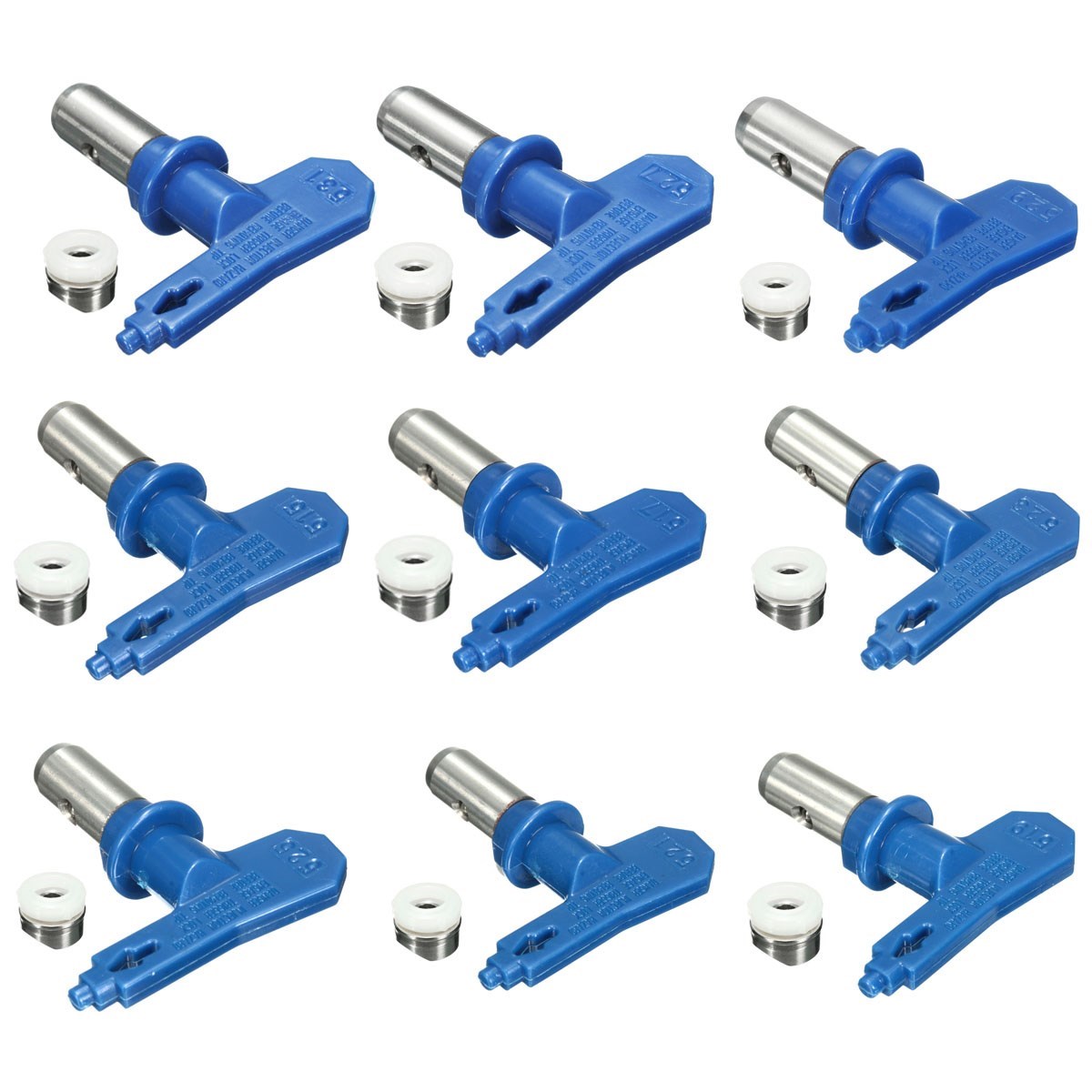Blue Series 5 Airbrush Nozzle 适用于 Painting Airless Paint