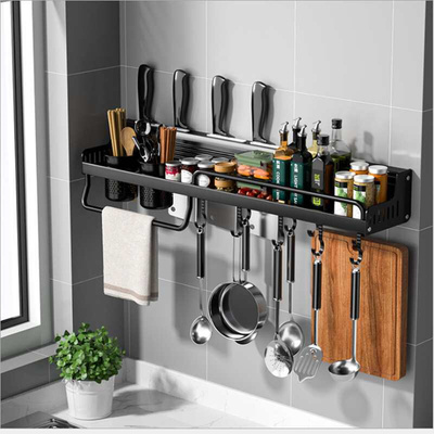 Kitchen Spice Rack Multifunctional Storage Rack Knife Spoon1