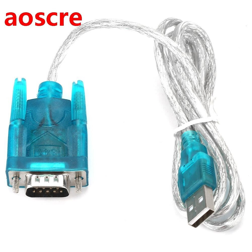 USB Programming Cable Portable USB to RS232 Serial PLC Progr