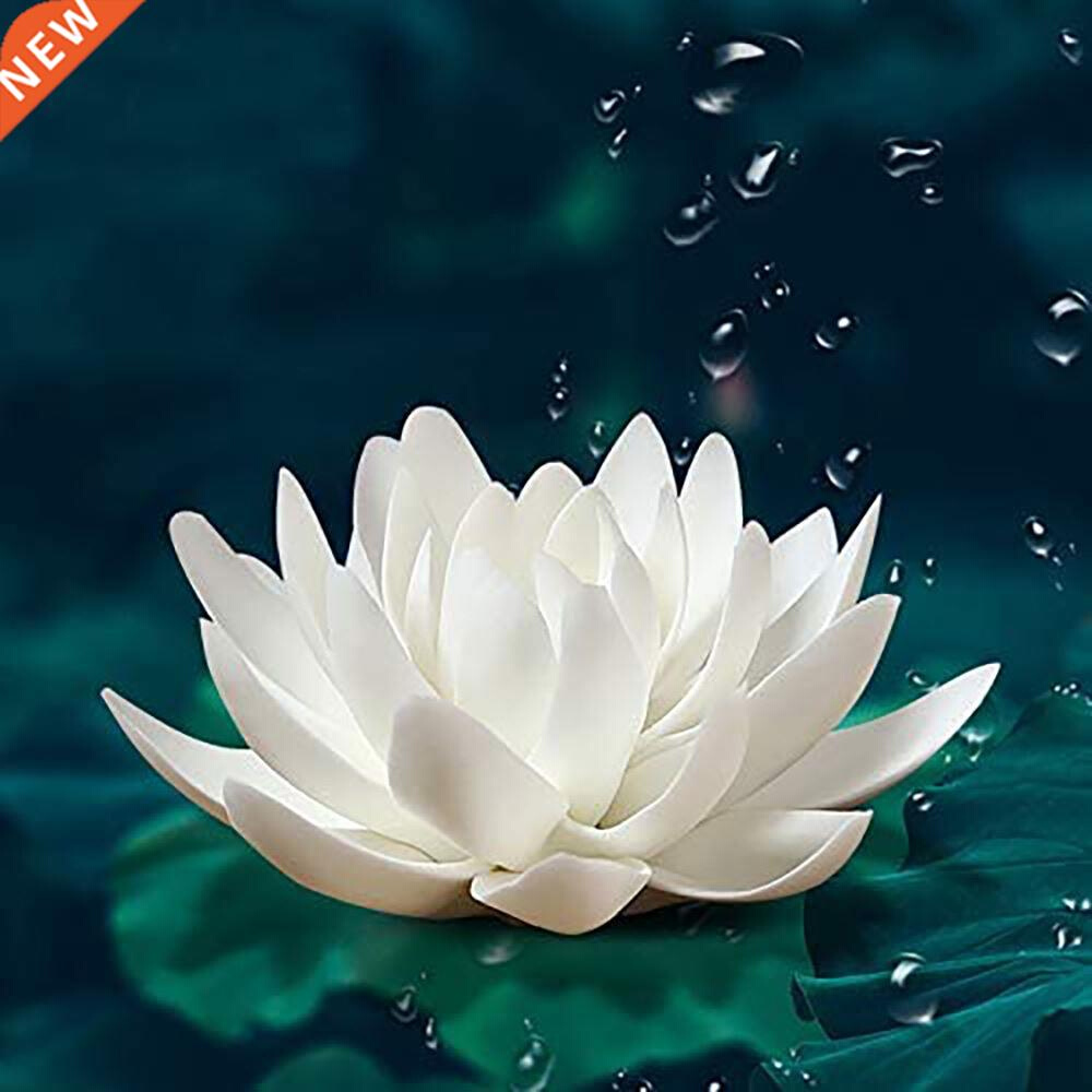 Ceramic White Lotus Incense Burner Home Decor Incense Stick