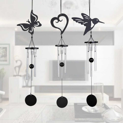 Outdoor Living Wind Chimes Yard Garden Tubes Bells Copper跨