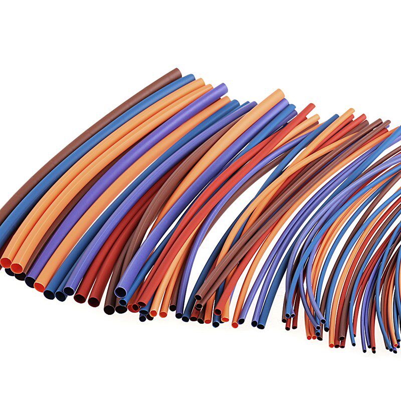 80 Pcs Polyolefins 16 M Heat Sleeve Tube Heat Shrink Tubing