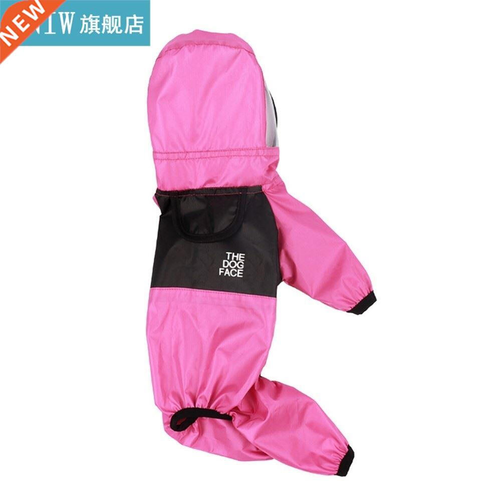 Waterproof Raincoat Pet Dog Four-legged Multicolor Fashion D