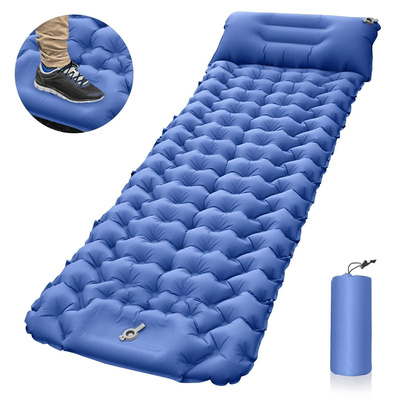 196x68CM Outdoor Sleeping Pad Camping Inflatable Mattress