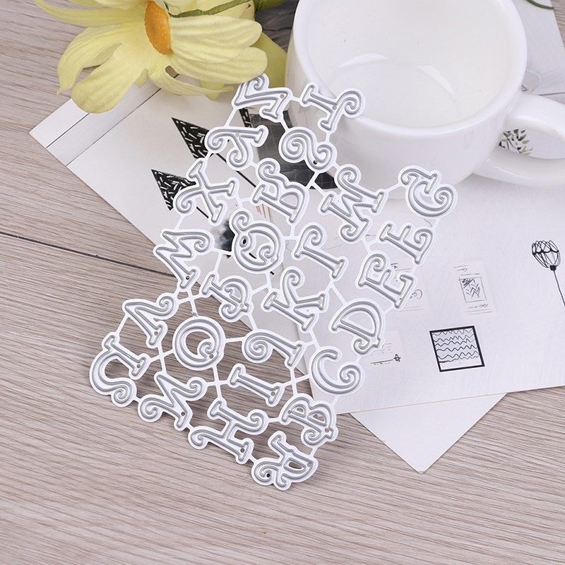 1pc Alphabet Letters Decoration DIY Metal Steel Frames Cutti
