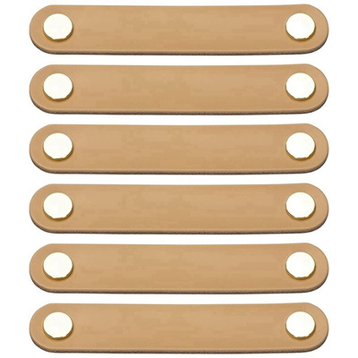 6 Pieces Furniture Handles, Leather, Leather Handle, Furnitu