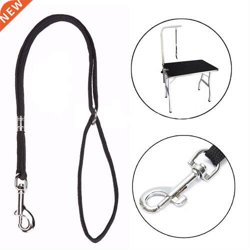 2 Pcs Durable Dog Leash Nylon Pets Noose Loop Lock Clip Rope