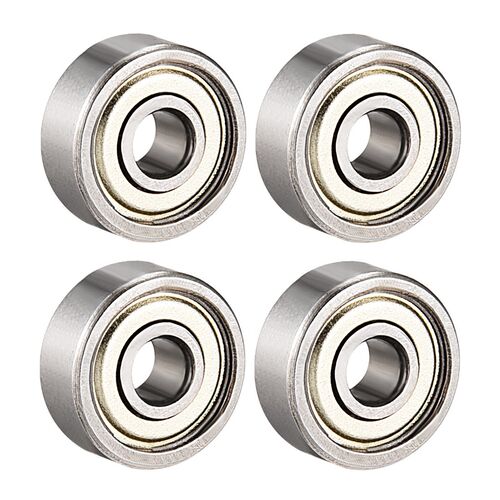 4pcs Deep Groove Ball Bearing 624ZZ Double Shield 4 x 13 x 5