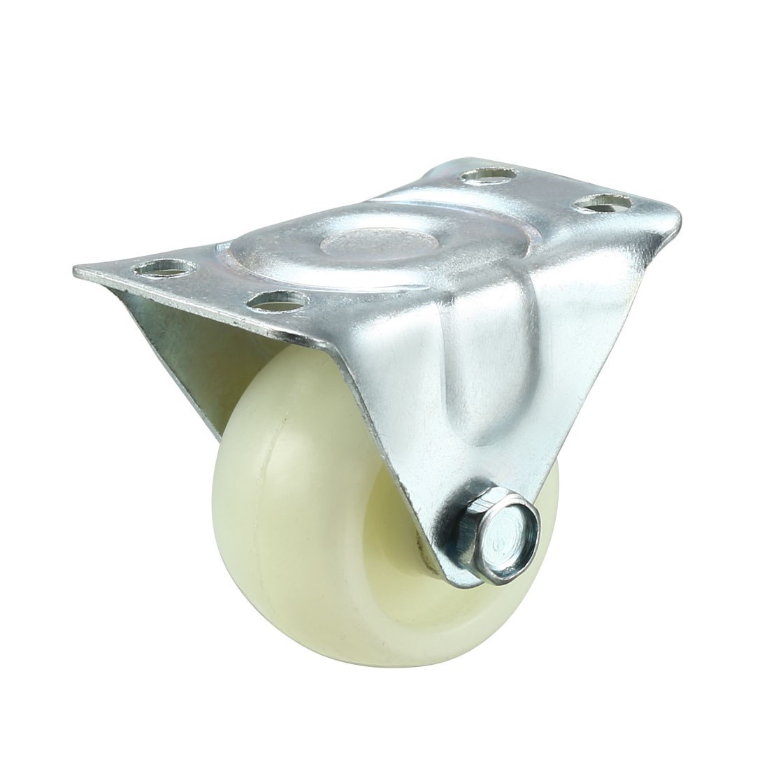 Fixed Caster Wheels 1.5 Inch / 39mm Wheel Top Plate Caster 1