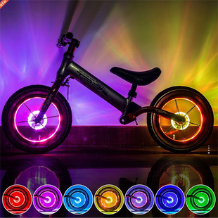 Color Bicycle Wheel Neon Spoke Bike Lamp Smart Light LED