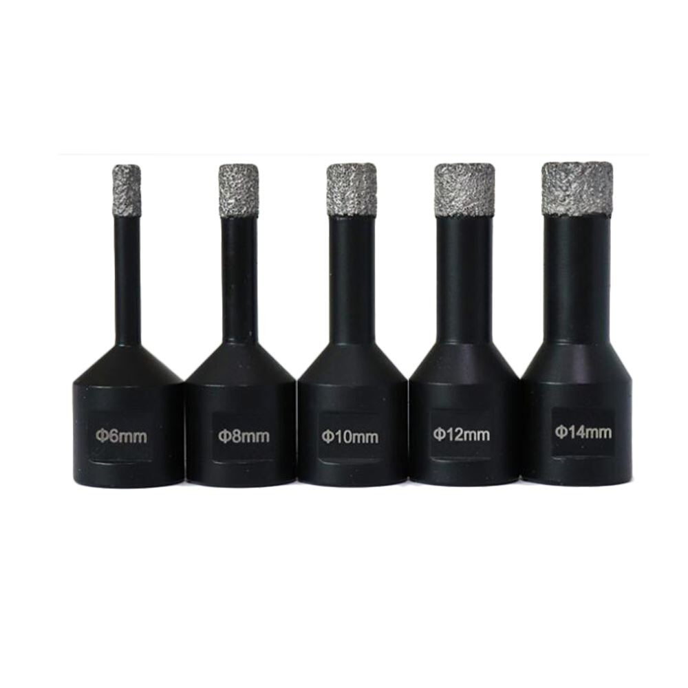 Dry Vacuum Brazed diamond drilling core bits Ceramic tile Ho