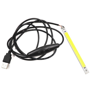 Dropshipping 120x10mm 3V 5V LED Bulb COB Strip Chip On Board