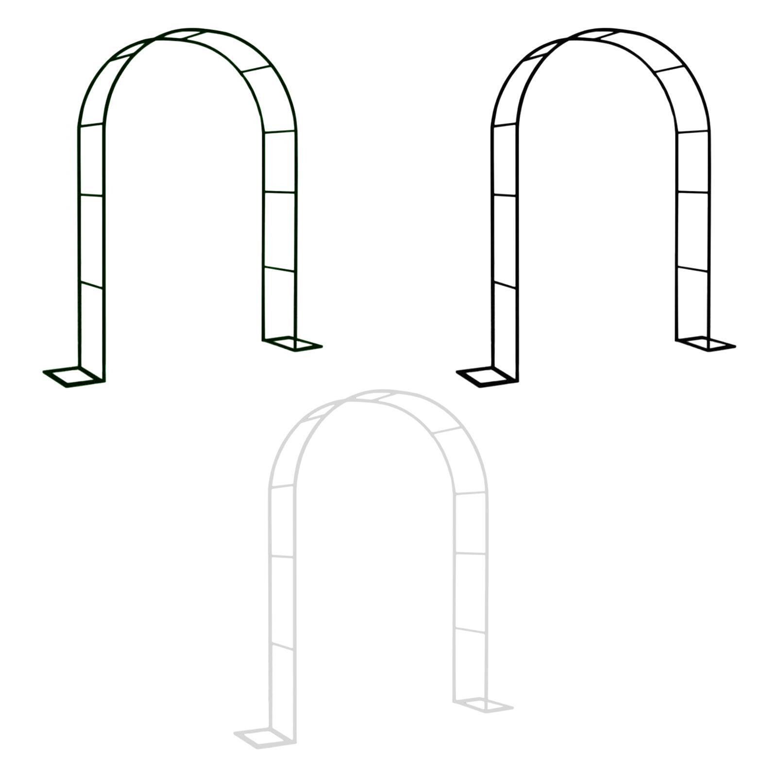 Garden Arches Heavy Duty Metal Arch Climbing Plants Support