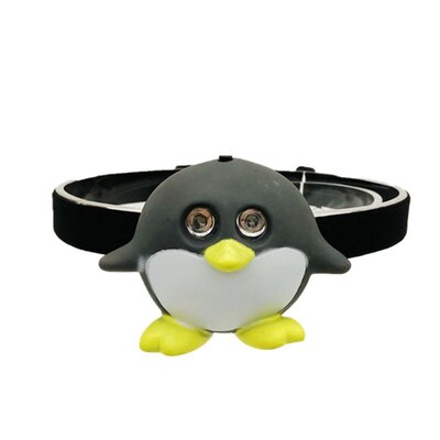 Child's Headlight with Headband Cartoon Animal Headlamp SOS