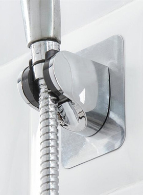 2pc Bathroom Shower He Holder Traceless Wall Mounted Showe
