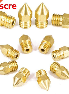 22 Pieces 3D Printer Nozzles, Mk8 Extruder Nozzle 0.2Mm, 0.3