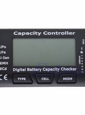 Digital Battery Capacity Checker RC CellMeter 7  LiPo LiFe L
