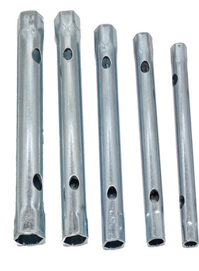 6Mm - 17Mm Tubular Socket Wrench Set Plug Tube Hollow Socket