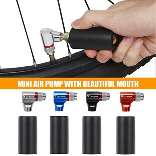 WEST BIKIHG Bicycle Air Pump CO2 Bike Inflator for Schrader