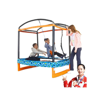 American bouncy swing trampoline children's indoor household