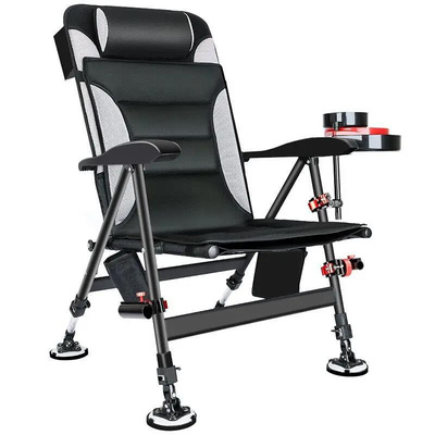 Foldable Fishing Chair Beach Chairs Outdoor Aluminum Alloy