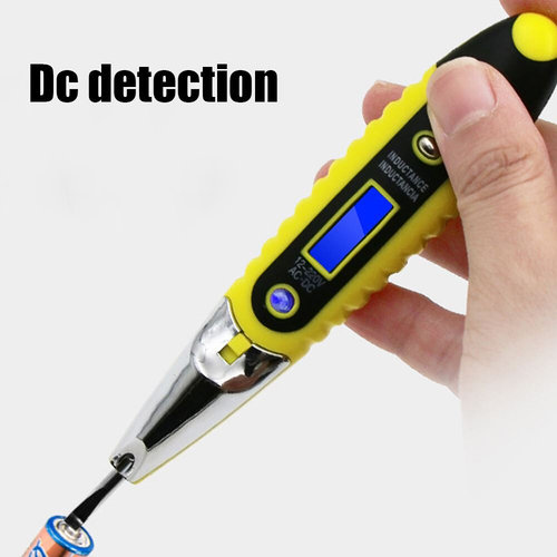Voltage Test Pen 12-220V LCD Digital Electrical Multiple Sen