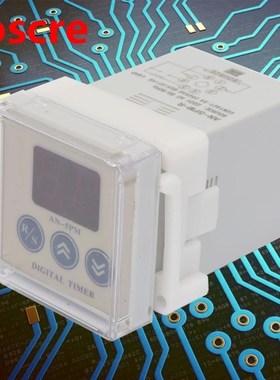 Digital Timer Relay AN-5PM-R AC 220V Power On Delay Timer Di