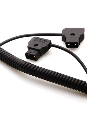 COILED D-TAP Male to Male Cable for DSLR Rig cable for Anton