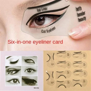 2/10PCS Eyeliner Stencils Winged Eyeliner Stencil Models