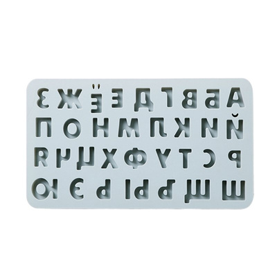 449C Silicone Letter Mold and Russian Number Chocolate Molds