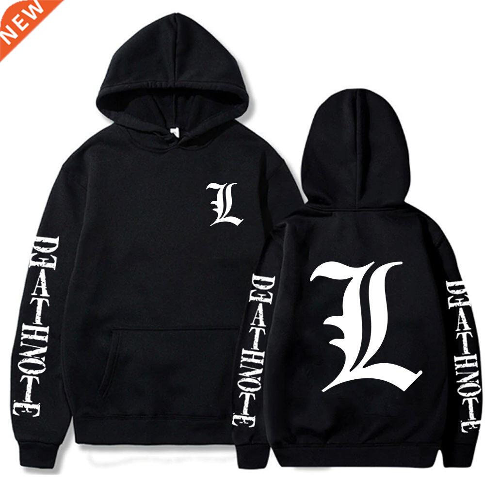 Oversized Men Hoodie Death Note Unisex Hoodies Japanese Anim