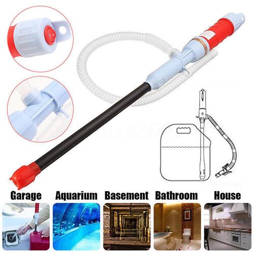 Oil Gasoline Transfer Hand Pump Sucker Manual Siphon Suctio