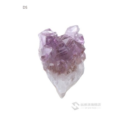 1PC Natural Amethyst Cluster Quartz Crystal Mineral Speci He