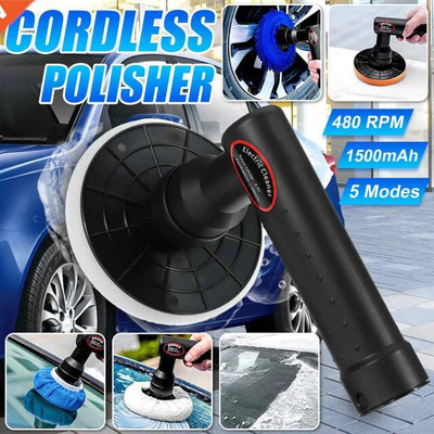 Portable 5 Modes Electric Cordless Car Polisher Rechargeable