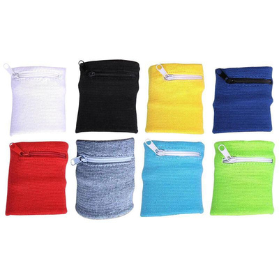 NEW Zipper Running Bags Lightweight Wrist Wallet Pouch