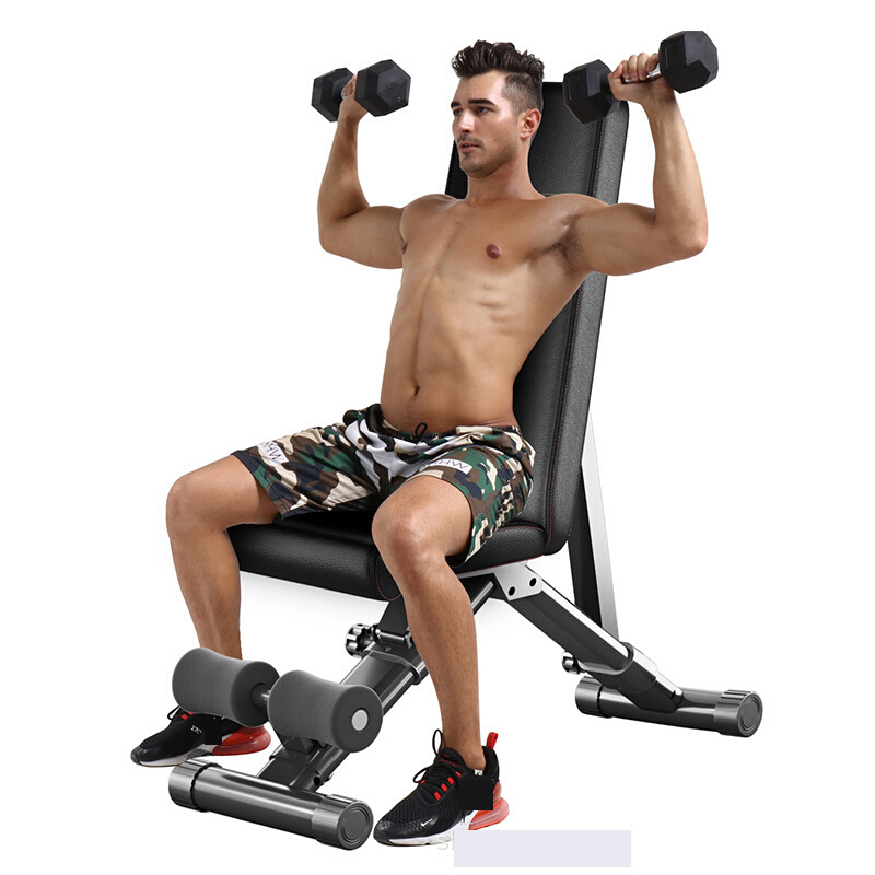 Household Fitness Chair Sit Up Bench Dumbbell Stool-fu