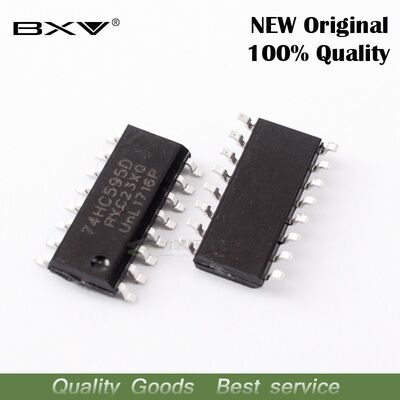 50PCS 74HC595D 74HC595 SOP16 SOP SN74HC595DR SMD